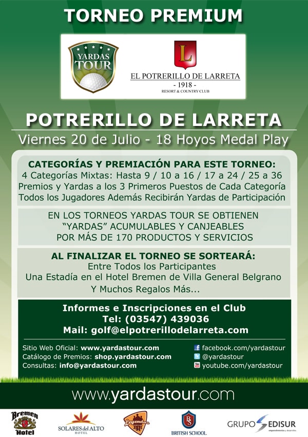 Temporada 2012 - Imágenes Cartel Torneo 2012 YardasTour