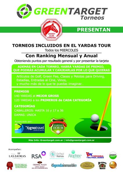Temporada 2012 - Imágenes Cartel Torneo 2012 YardasTour