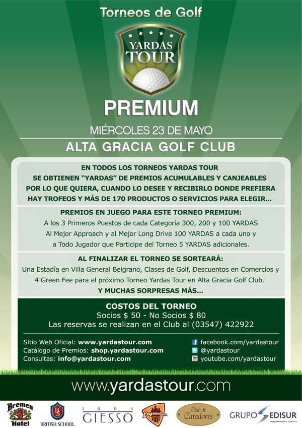 Temporada 2012 - Imágenes Cartel Torneo 2012 YardasTour