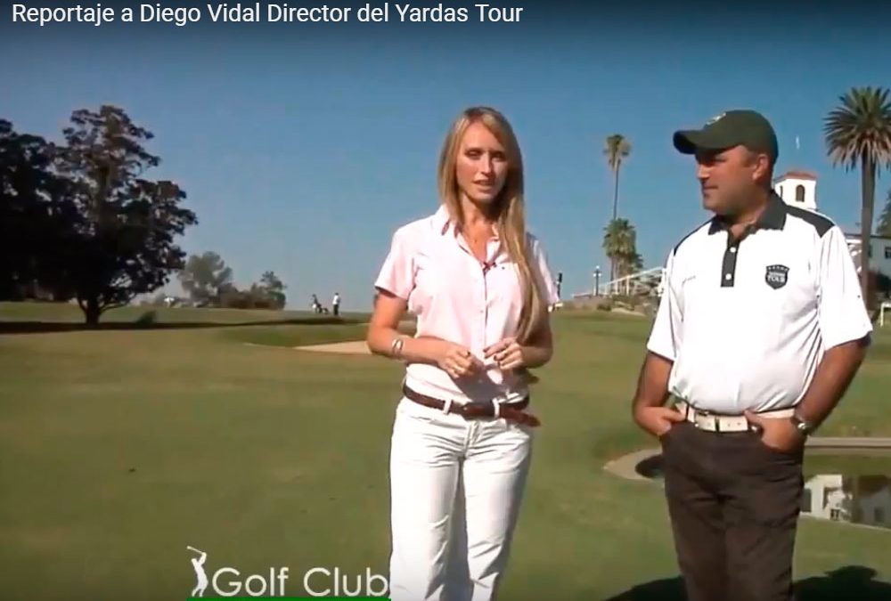 Reportaje a Diego Vidal de Yardas Tour previa al Abierto PGA del Centro