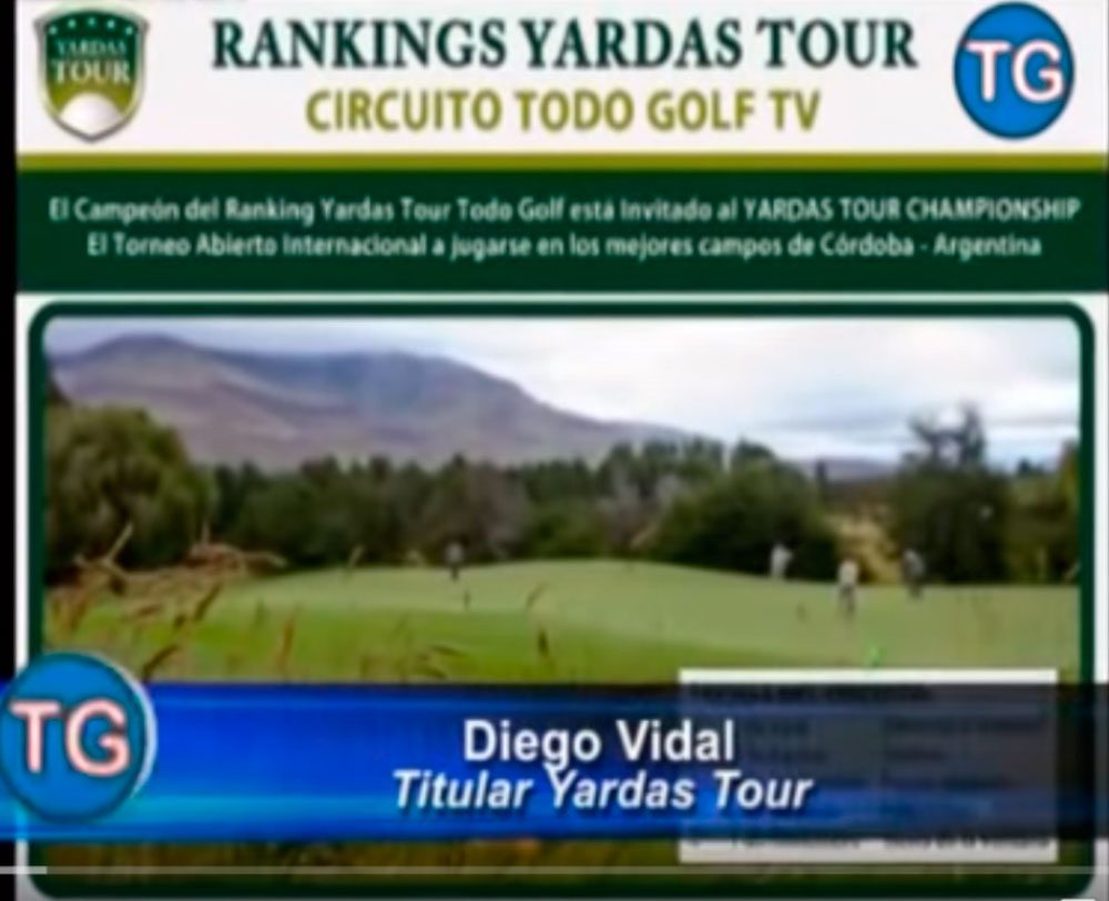 Reportaje Todo Golf TV – Ranking Yardas Tour 2014