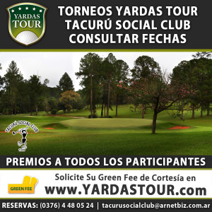 Torneos Yardas Tour en el Tacurú Social Club