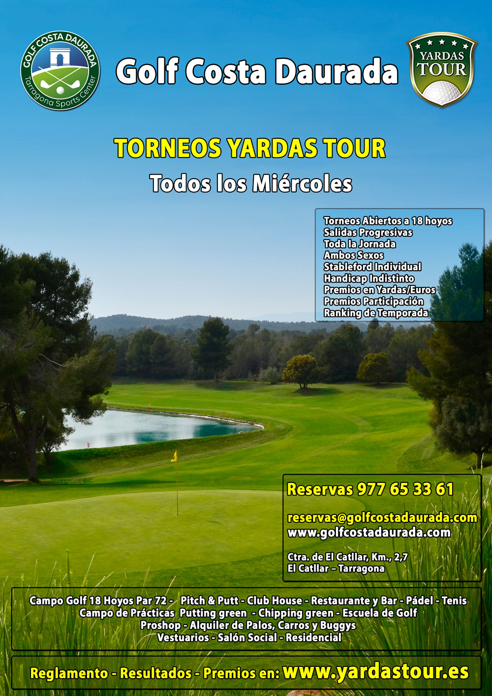 Torneos Yardas Tour Classic - Golf Costa daurada